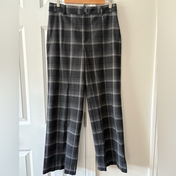 & Other Stories Paris Atelier Plaid Wool Pants - Picture 6 of 13